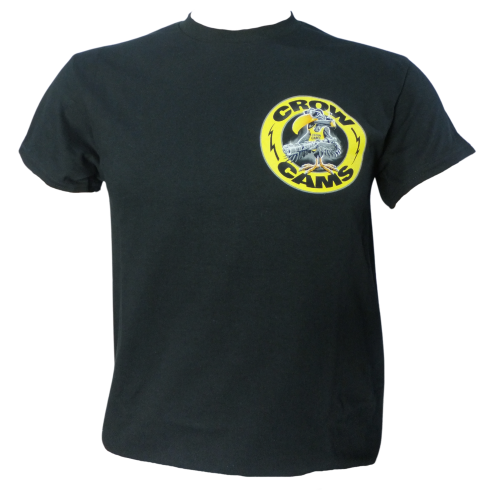 Crow Cams Yellow Circle T-Shirt