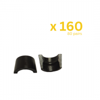Single Radius Groove Hardened Valve Locks-Bulk Pack of 160
