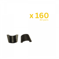 10 degree Square Groove Valve Locks  - Bulk Pack of 160