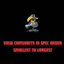 View cam specs in order from smallest to largest!